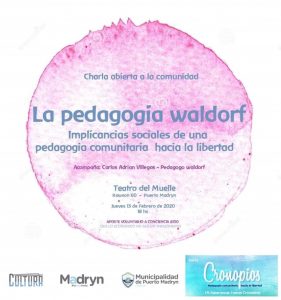 INVITAN A CHARLA ABIERTA SOBRE LA PEDAGOGÍA WALDORF