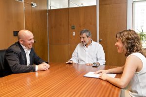 GUSTAVO SASTRE CON EL MINISTRO DE CIENCIA DE LA NACIÓN