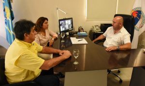 EL INTENDENTE SE REUNIÓ CON MIEMBROS DE LA EMPRESA INTERMARES