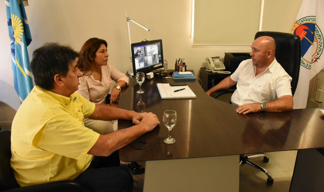 EL INTENDENTE SE REUNIÓ CON MIEMBROS DE LA EMPRESA INTERMARES