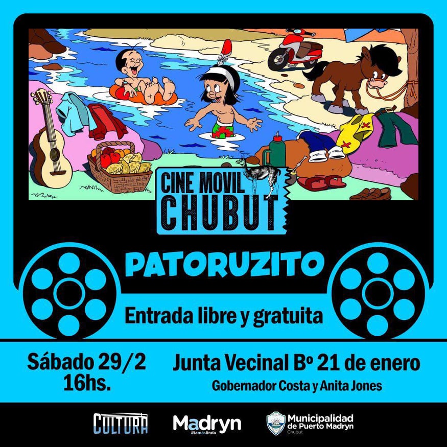OTRO FIN DE SEMANA CON VARIADAS PROPUESTAS CULTURALES EN PUERTO MADRYN 