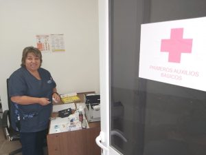 NUEVA SALA DE PRIMEROS AUXILIOS AL PIE DEL MUELLE PIEDRA BUENA