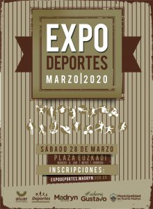 YA ESTÁN ABIERTAS LAS INSCRIPCIONES PARA LA EXPO DEPORTES 2020