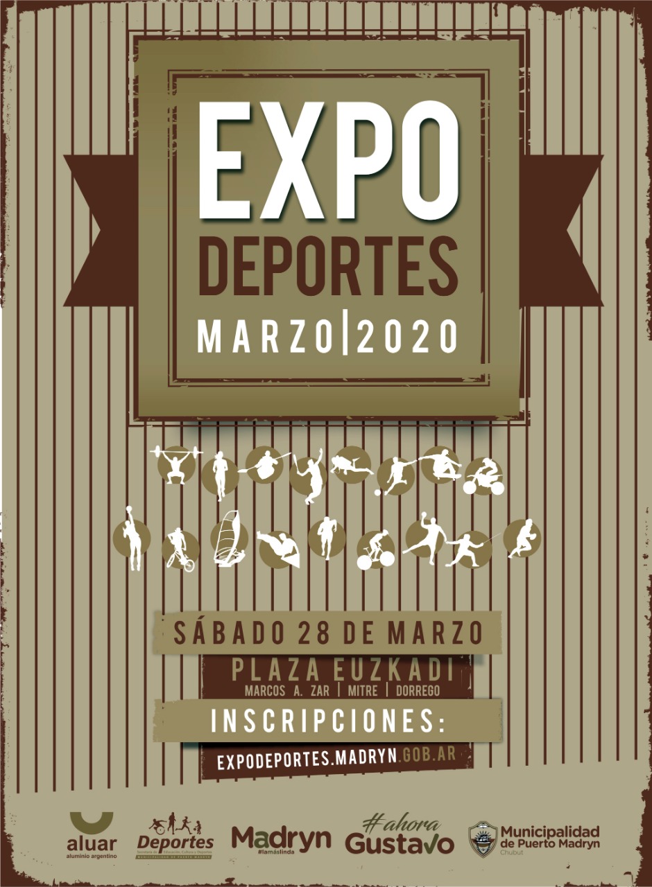 YA ESTÁN ABIERTAS LAS INSCRIPCIONES PARA LA EXPO DEPORTES 2020