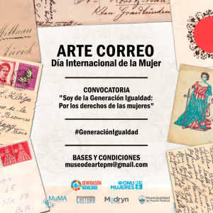 ONU MUJERES ACOMPAÑA LA CONVOCATORIA DE ARTE CORREO DEL MUSEO MUNICIPAL 