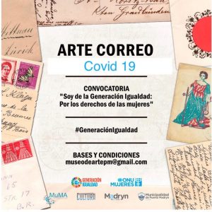 CONVOCATORIA DE ARTE CORREO: EXTIENDEN LA RECEPCIÓN DE TRABAJOS Y SERÁ VÍA MAIL