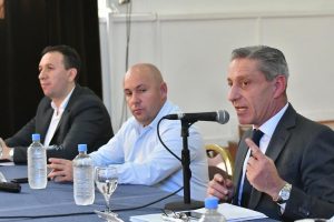 SASTRE PARTICIPÓ DE LA REUNIÓN DE INTENDENTES CON EL GOBERNADOR