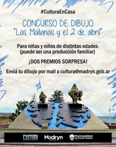 ¡SUMATE DESDE TU CASA AL CONCURSO DE DIBUJO SOBRE LAS MALVINAS Y EL 2 DE ABRIL!