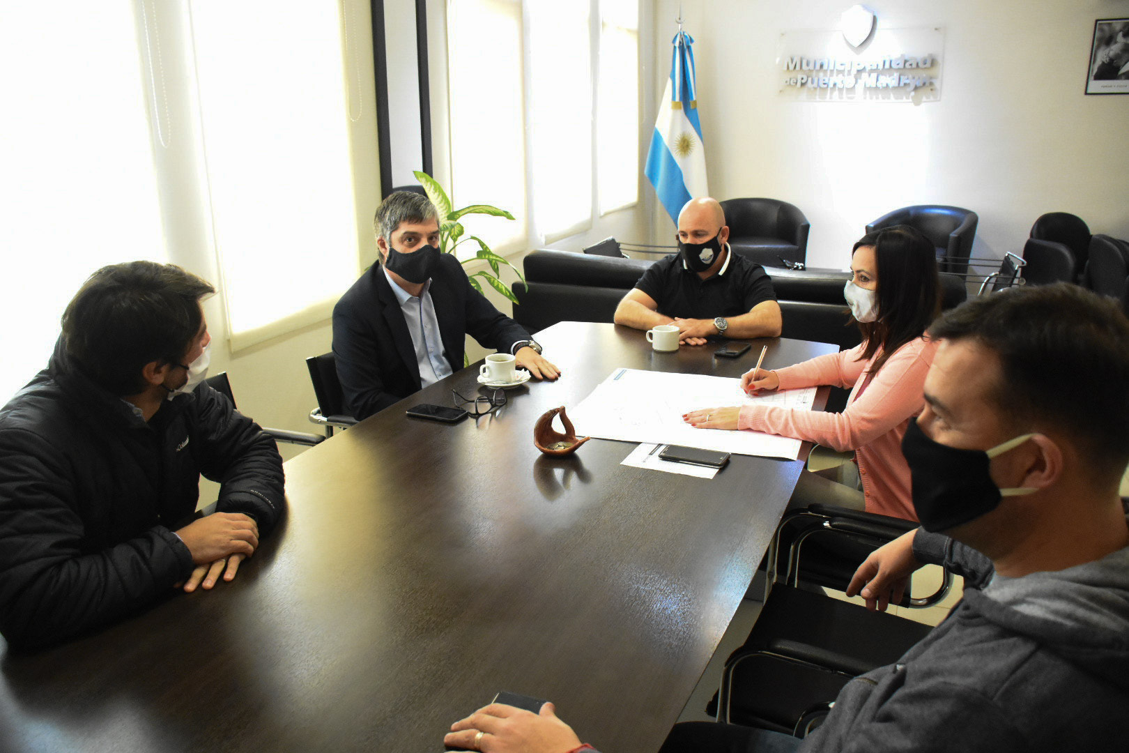 SASTRE SE REUNIÓ CON EL MINISTRO DE INFRAESTRUCTURA