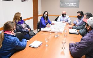 SASTRE RECIBIÓ A VECINOS DEL BARRIO PERÓN POR LA CULMINACIÓN DE LA OBRA DE ENERGÍA ELÉCTRICA