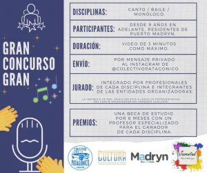 CONCURSO DE CANTO, BAILE Y MONÓLOGO CON GRANDES PREMIOS