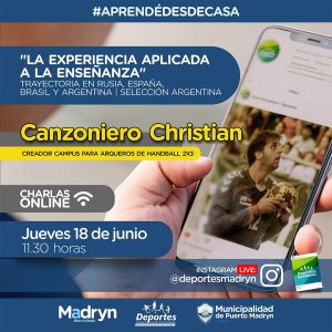 OTRA SEMANA DE JUNIO CON MÁS CHARLAS ABIERTAS PARA TODO PÚBLICO
