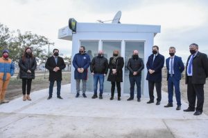 SASTRE PUSO EN FUNCIONAMIENTO UN NUEVO CAJERO AUTOMÁTICO EN EL BARRIO SOLANA DE LA PATAGONIA