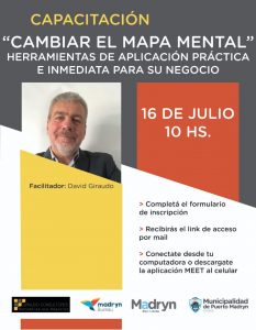 TURISMO: INVITAN A CAPACITACIÓN SOBRE MOTIVACIÓN APLICADA A PARTIR DE CAMBIAR EL MAPA MENTAL