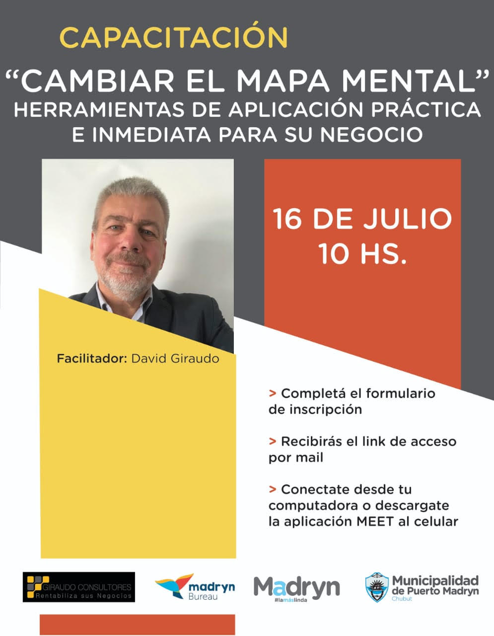 TURISMO: INVITAN A CAPACITACIÓN SOBRE MOTIVACIÓN APLICADA A PARTIR DE CAMBIAR EL MAPA MENTAL