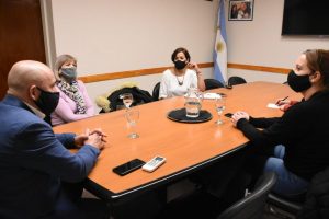 SASTRE RECIBIÓ A CORRADINI Y ACORDARON AVANZAR EN UNA AGENDA DE TRABAJO EN CONJUNTO