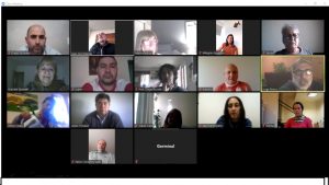 REUNIÓN VIRTUAL ENTRE FUNCIONARIOS, DIRIGENTES Y REFERENTES DEPORTIVOS