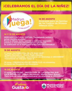 MADRYN SE PREPARA PARA CELEBRAR EL DÍA DE LA NIÑEZ