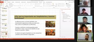 CON CUPO COMPLETO SE INICIÓ ESTA MAÑANA EL CURSO VIRTUAL DE ANFITRIÓN TURÍSTICO