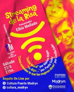 CONTINÚA EL CICLO DE OBRAS DE TEATRO POR STREAMING
