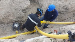 MADRYN: CONCLUYE LA OBRA DE GAS DEL BARRIO MAPÚ NGEFÜ