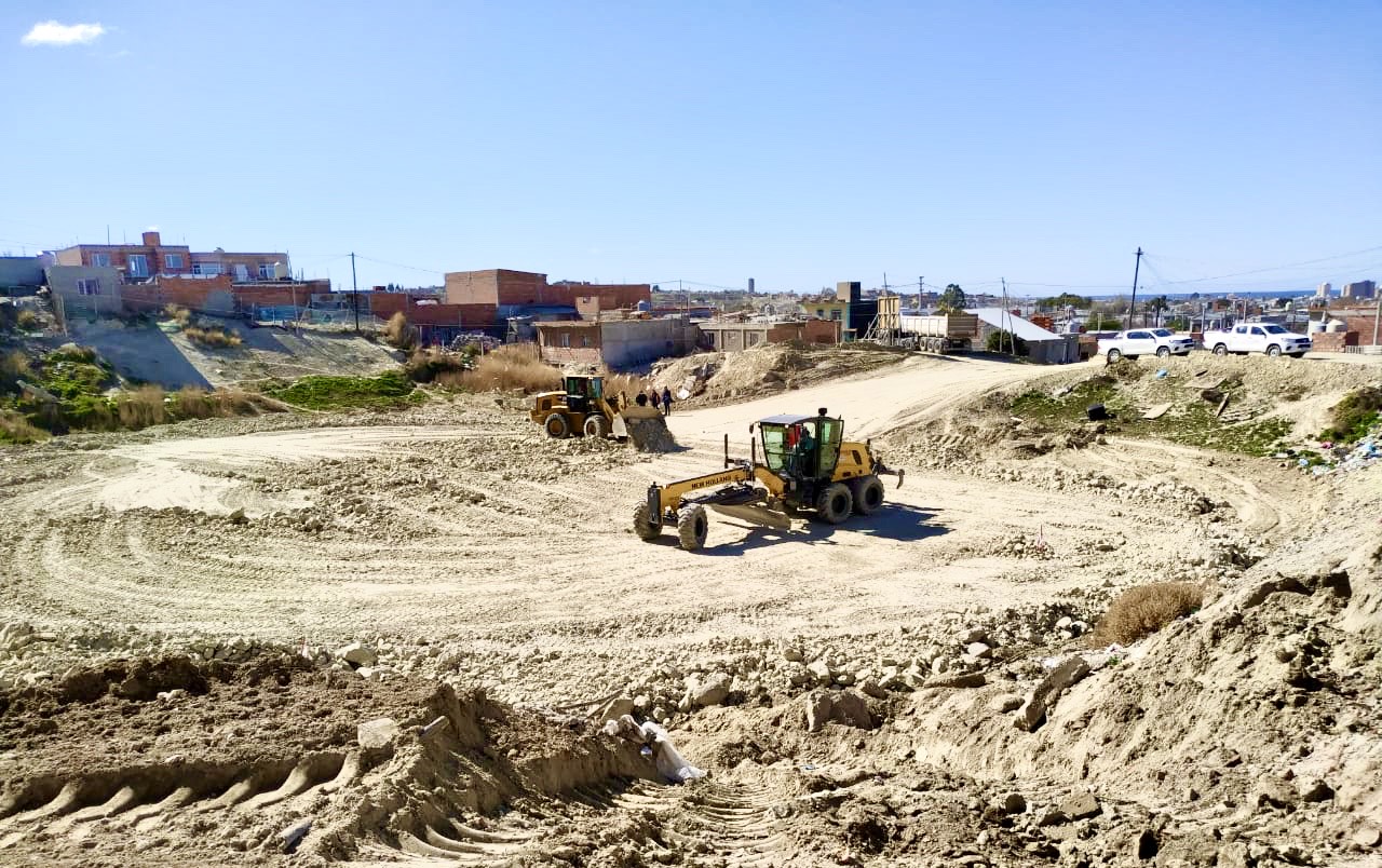 MADRYN: COMENZARON LOS TRABAJOS DE CONSTRUCCIÓN DE LA BOMBONERITA