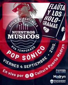 ESTE VIERNES SIGUE EL CICLO DE RECITALES “NUESTROS MÚSICOS” EN MODO VIRTUAL