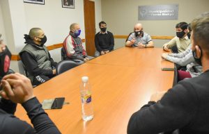 SASTRE SE REUNIÓ CON LOS REPRESENTANTES DE LOS GIMNASIOS