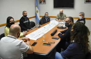 SASTRE SE REUNIÓ CON LAS AUTORIDADES DE VIALIDAD NACIONAL