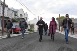 SASTRE HABILITÓ EL TRÁNSITO EN LA CALLE YAMANAS