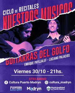 CONTINÚA EL CICLO DE RECITALES “NUESTROS MÚSICOS” EN MODO VIRTUAL