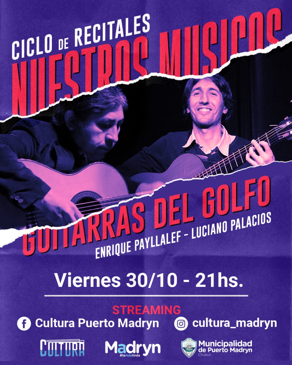 CONTINÚA EL CICLO DE RECITALES “NUESTROS MÚSICOS” EN MODO VIRTUAL