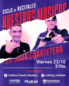 CONTINÚA EL CICLO DE RECITALES “NUESTROS MÚSICOS” EN MODO VIRTUAL