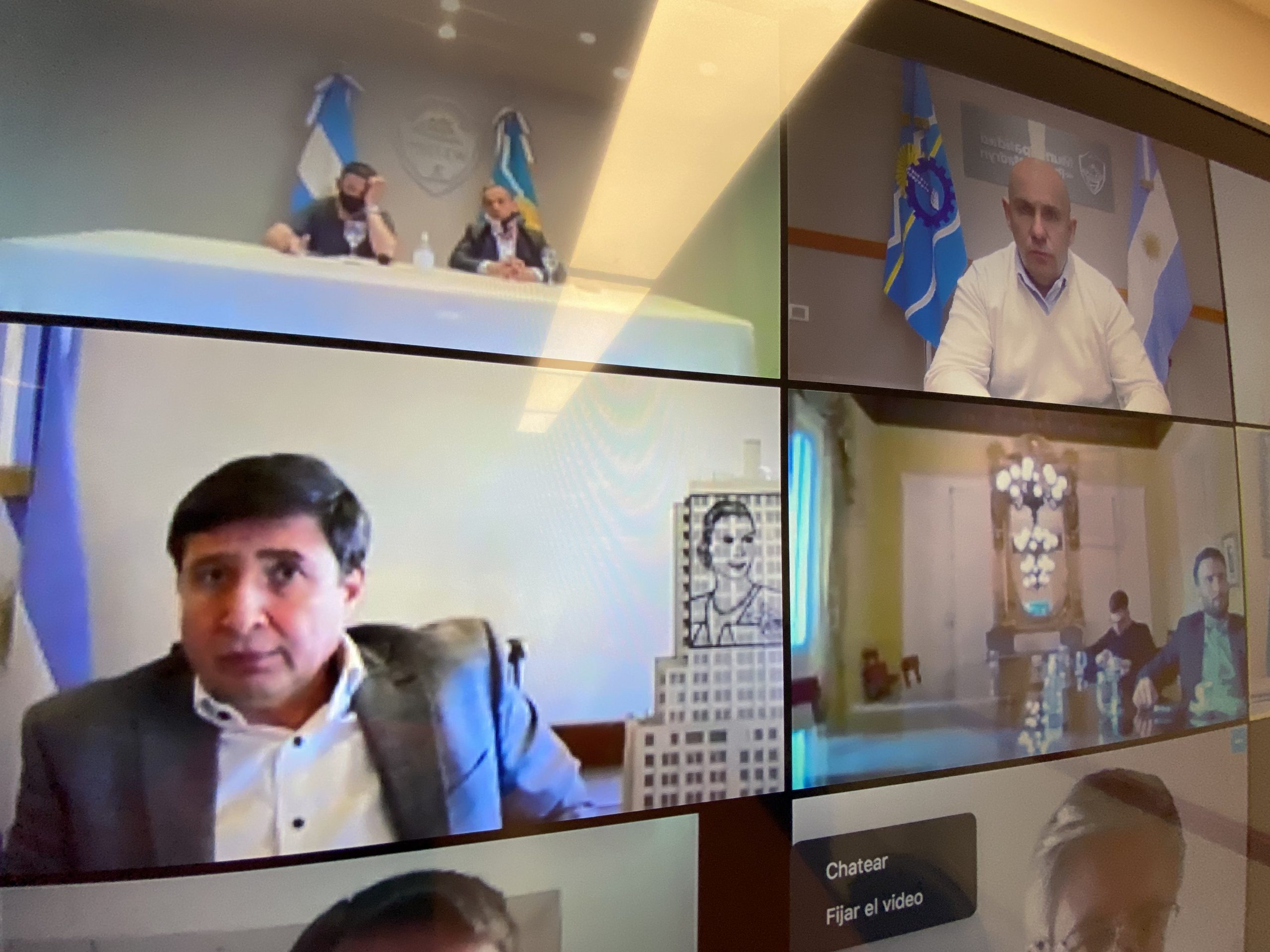 SASTRE SE REUNIÓ CON EL MINISTRO DANIEL ARROYO
