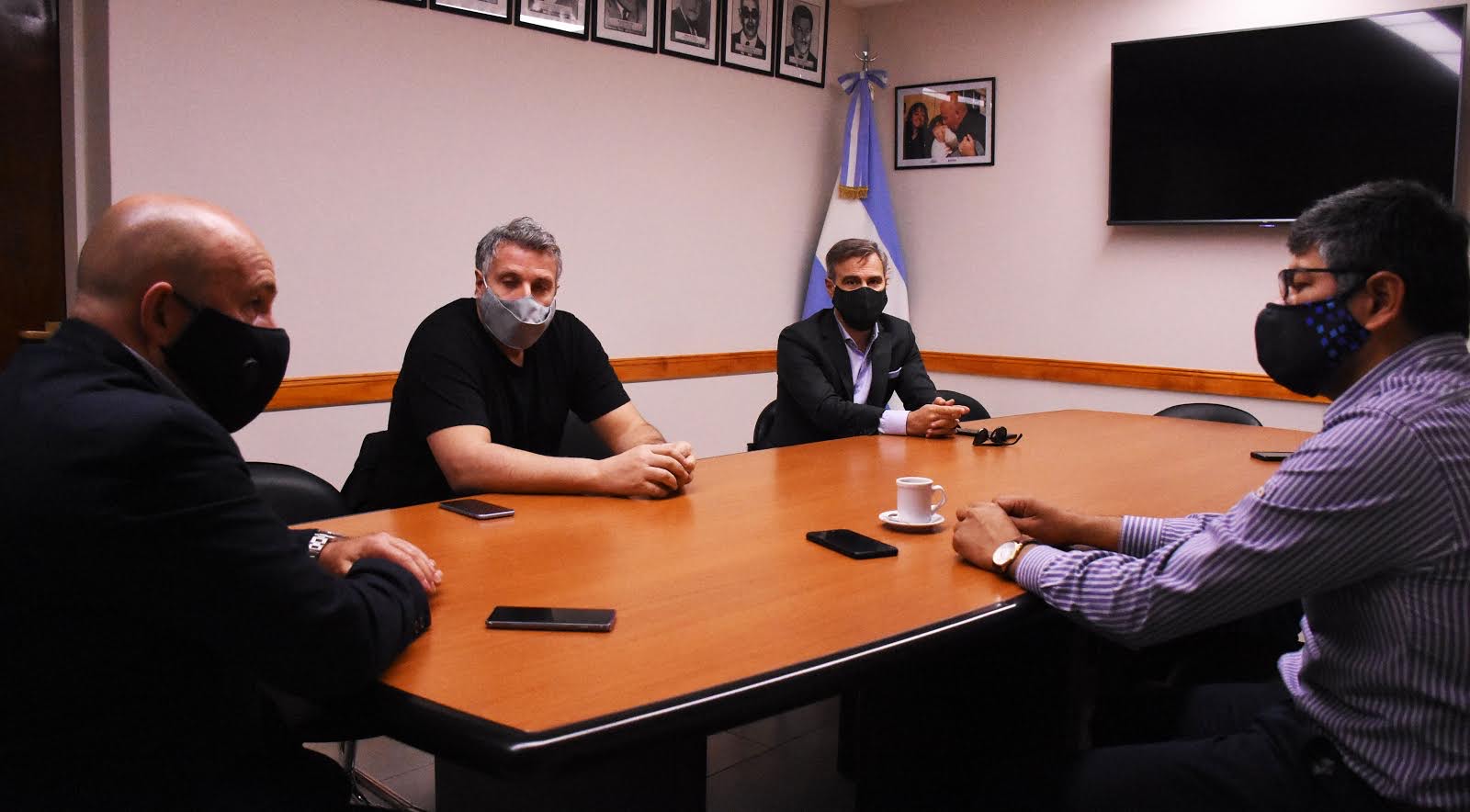 SASTRE ENCABEZÓ UN ENCUENTRO CON LOS INTEGRANTES DE LA CAPIP