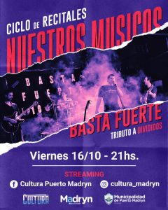EL CICLO DE RECITALES “NUESTROS MÚSICOS” EN MODO VIRTUAL SIGUE ESTE VIERNES