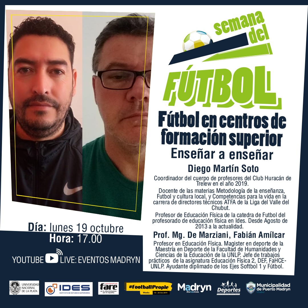 LA EDICIÓN VIRTUAL DE LA SEMANA DEL FÚTBOL FINALIZA EL MIÉRCOLES