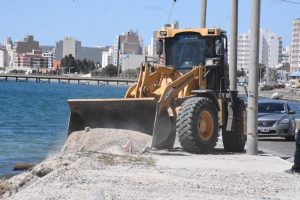 SASTRE SUPERVISÓ LA OBRA DE MANTENIMIENTO EN LA COSTANERA NORTE