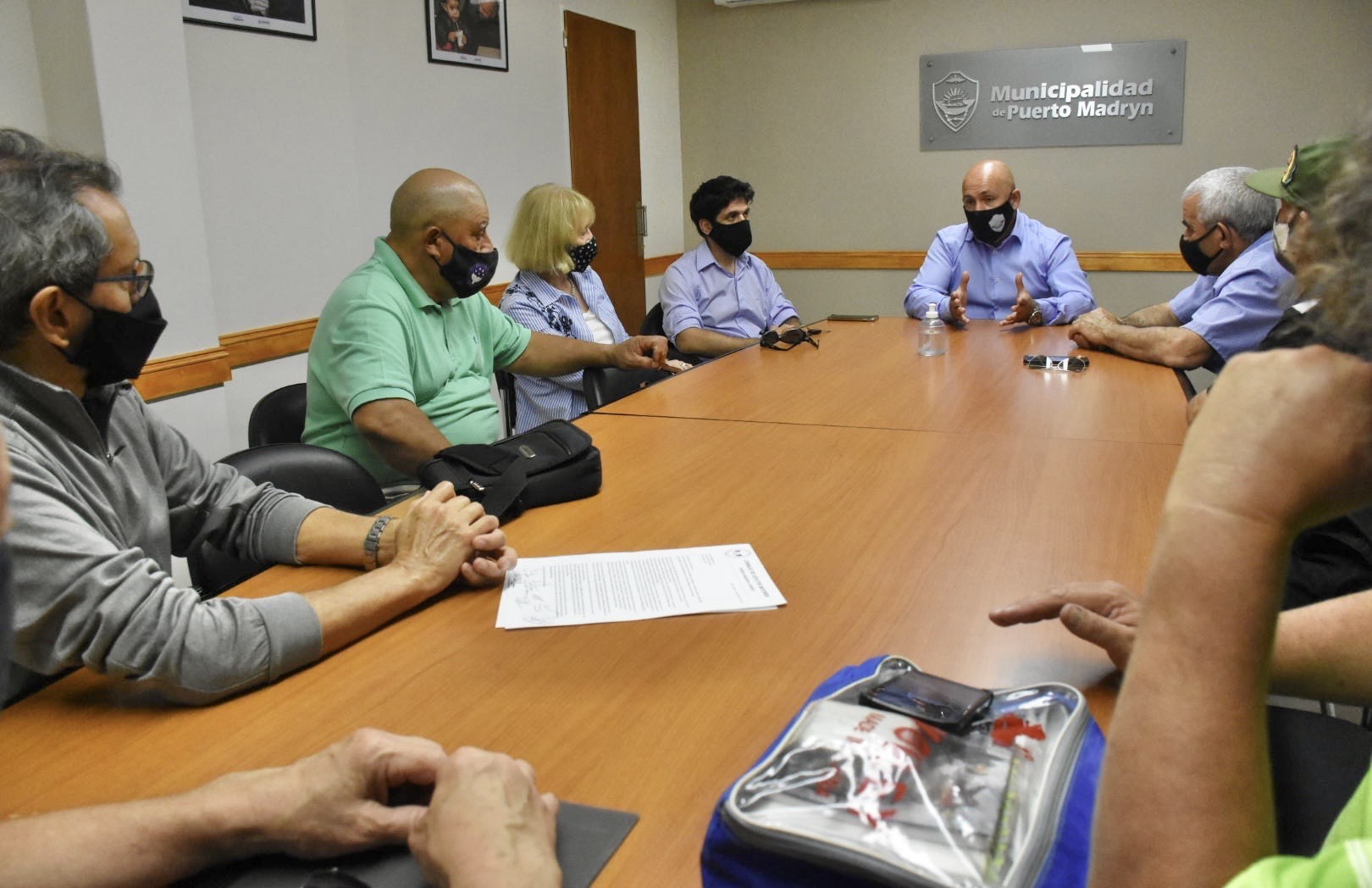 SASTRE RECIBIÓ A LOS INTEGRANTES DEL CONSEJO DE ADULTOS MAYORES