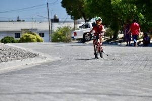 SASTRE INAUGURÓ LA PAVIMENTACIÓN DE LA CALLE PARANÁ
