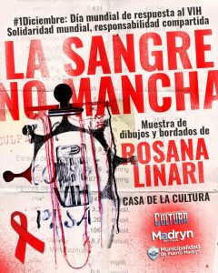 HABRÁ UNA MUESTRA ARTÍSTICA POR EL DÍA MUNDIAL DE LA LUCHA CONTRA EL VIH/SIDA