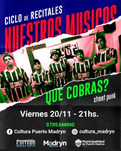 CONTINÚA EL CICLO “NUESTROS MÚSICOS” EN MODO VIRTUAL