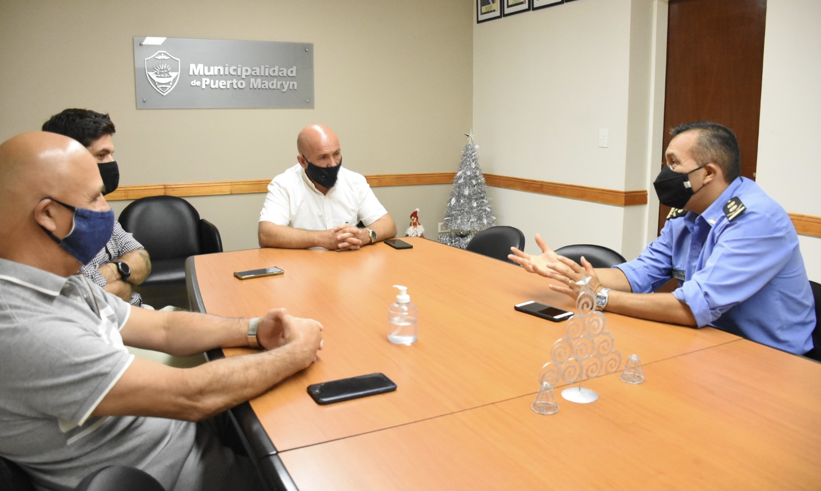 SASTRE SE REUNIÓ CON EL JEFE DE LA UNIDAD REGIONAL