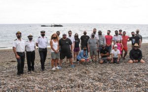 PUERTO MADRYN CONMEMORÓ EL 40° ANIVERSARIO DEL NAUFRAGIO DEL FOLÍAS