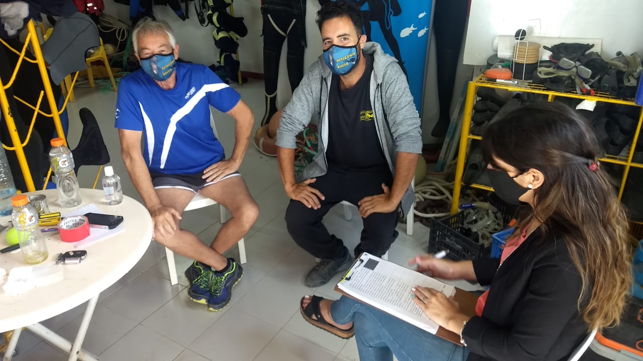 OPERADORAS DE BUCEO SE SUMAN AL TRABAJO DEL SELLO DE CALIDAD SANITARIA
