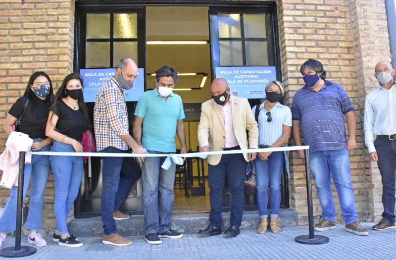 SASTRE INAUGURÓ UNA NUEVA SALA DE CAPACITACIONES EN AMPAL