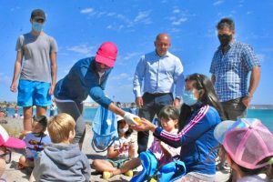 SASTRE ENCABEZÓ LA APERTURA DE LA COLONIA DE LA MUNI