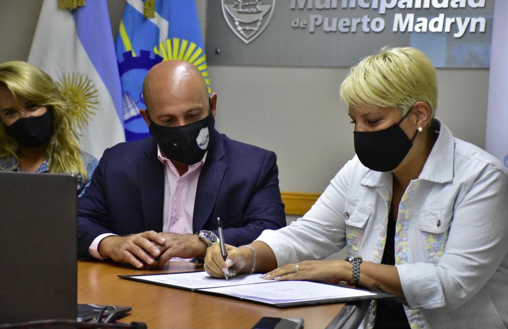 SASTRE ADHIRIÓ A CONVENIO NACIONAL PARA FORTALECER LA LUCHA CONTRA LA TRATA DE PERSONAS EN MADRYN
