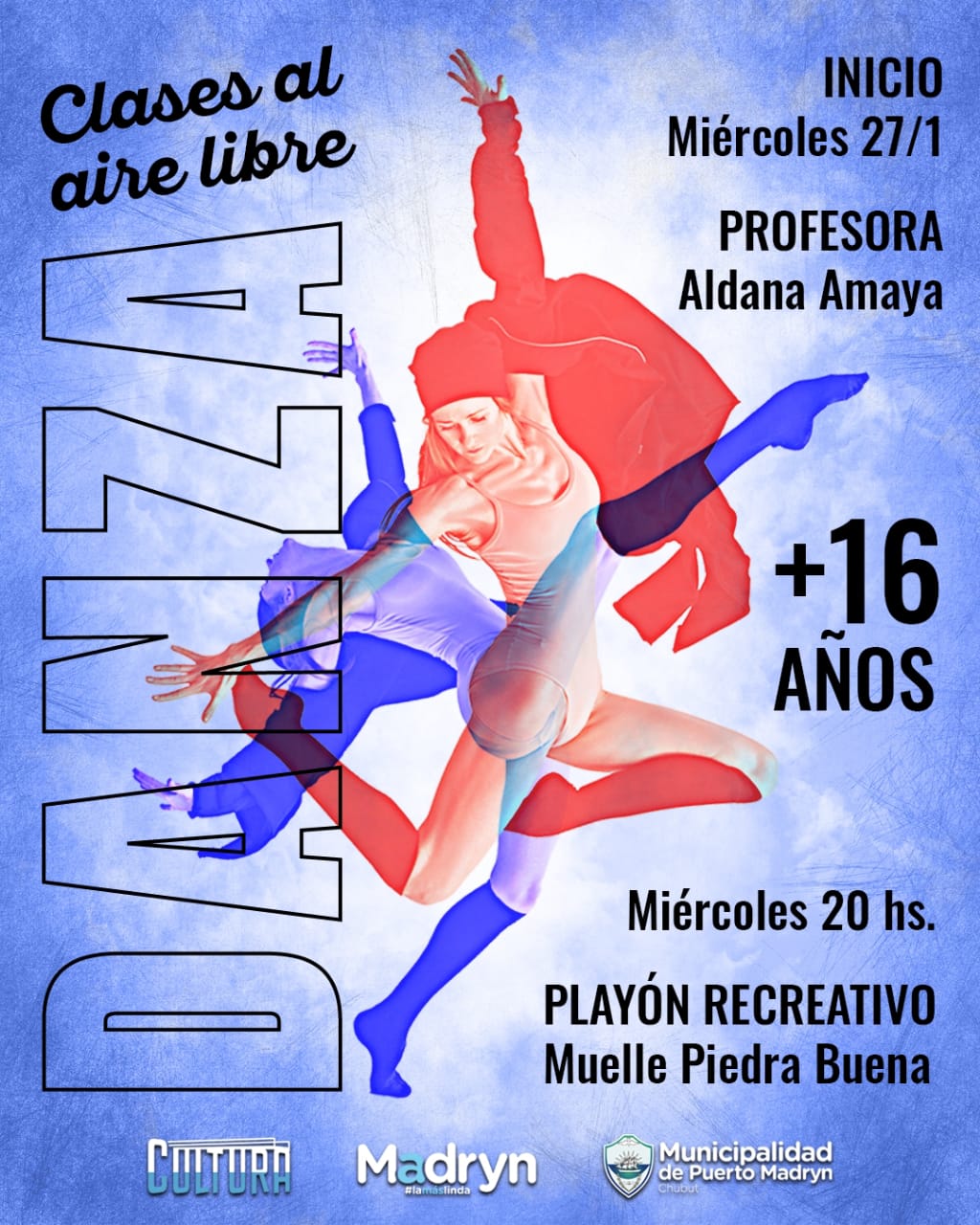 HABRÁ TALLERES AL AIRE LIBRE DE DANZA CONTEMPORÁNEA, BIOMÚSICA Y TAI CHI CHUAN