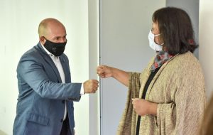 SASTRE RECORRIÓ LAS INSTALACIONES DEL NUEVO CENTRO DE EDDIM